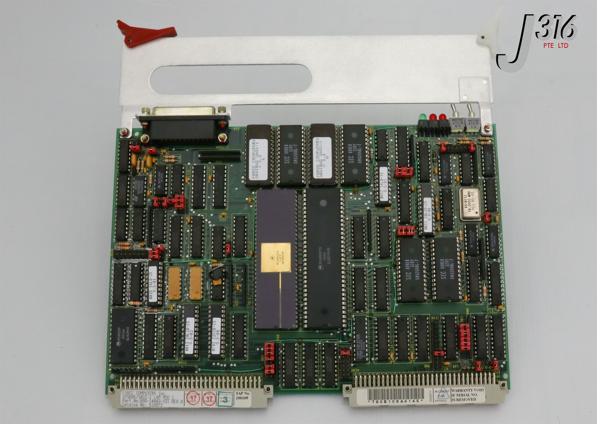 その他 its** 21222 LAM RESEARCH PCB FORCE COMS SYS68K/SASI-1 P/N: 810-017035